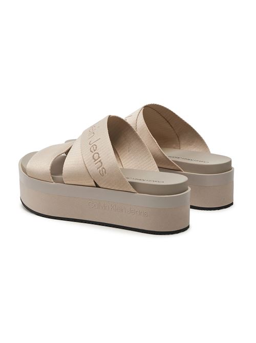 CALVIN KLEIN Platform slipper CALVIN KLEIN | YW0YW01361ACF